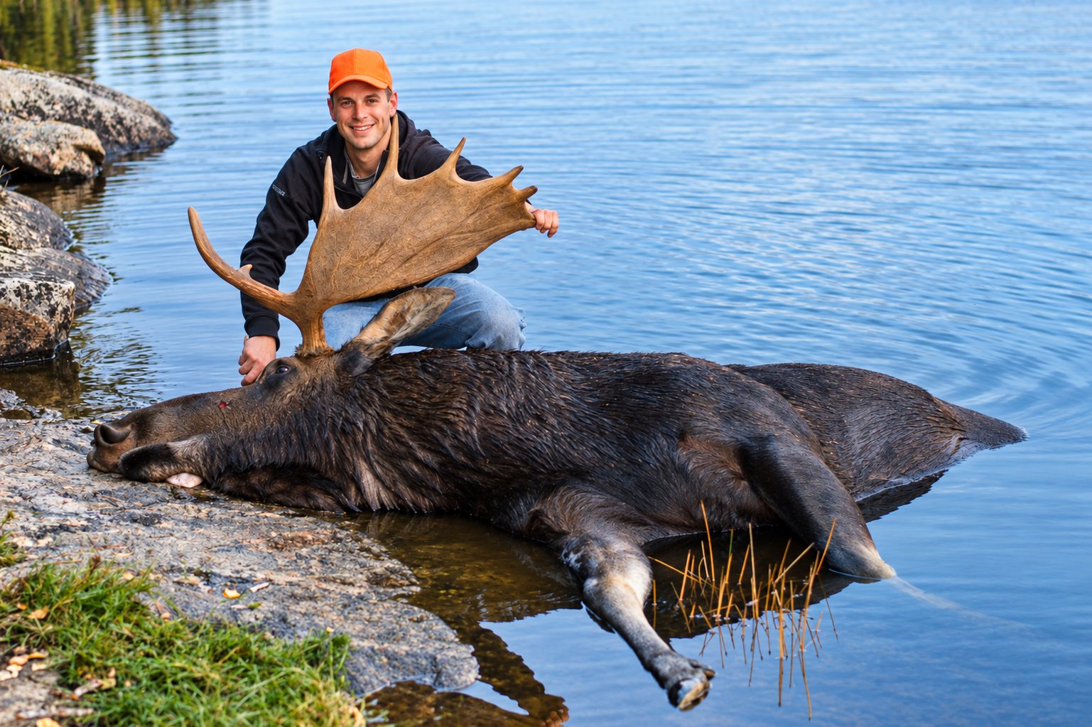 Ontario moose hunter